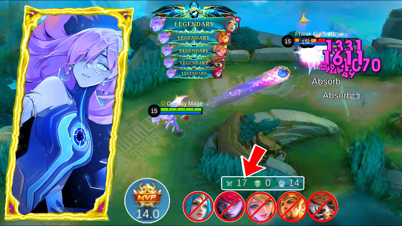 NOVARIA HARD CARRY! NOVARIA BEST BUILD & EMBLEM TOTALLY DESTROY ENEMIE | MOBILE LEGENDS