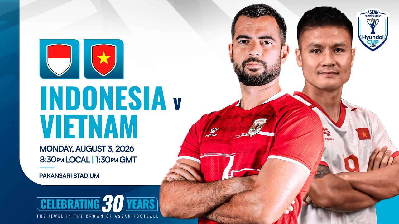 LIVE | Indonesia (IDN) vs Vietnam (VIE) | ASEAN Hyundai Cup&trade; 2026 Group Stage