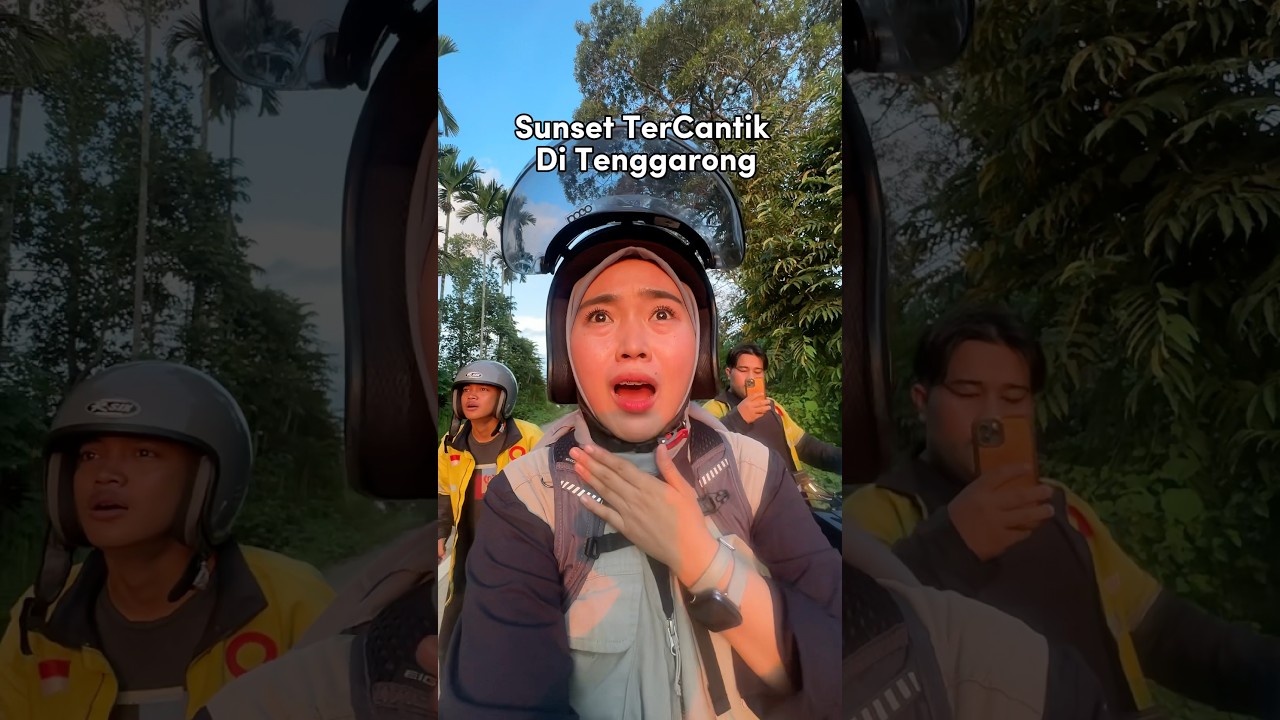 Sunset TerCantik Di Tenggarong😭 #asrindabasrii #jalanjalanasrinda #percobaanasrinda