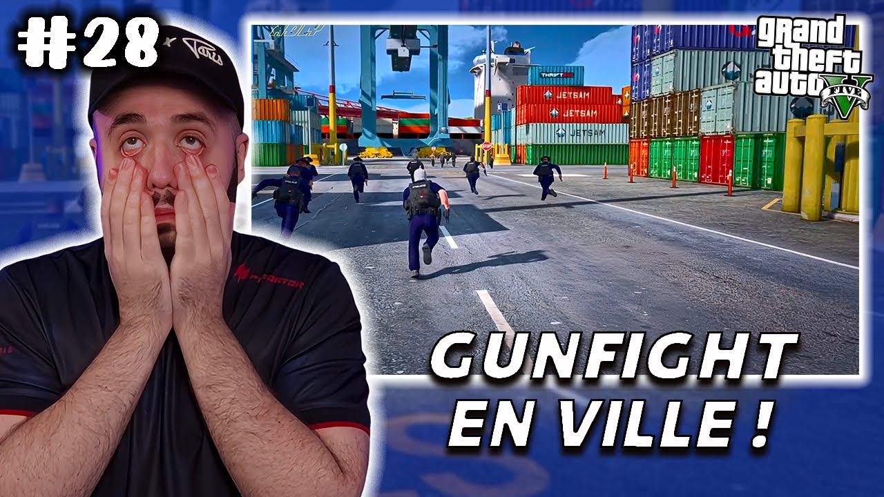 GTARP ➤ [EP:28] Donald Materson : Gunfight entre gangs… On intervient ! 🔫🚓 | FLASHBACK WL