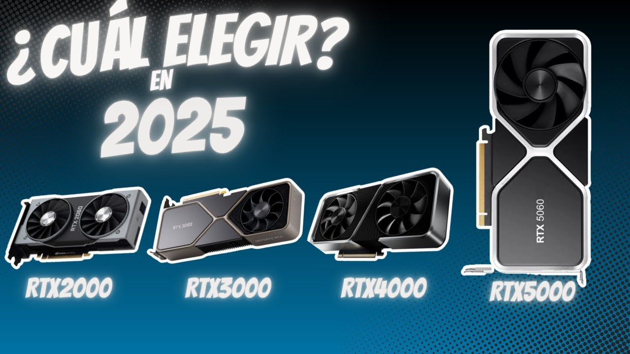RTX 2000 vs 5000 &iquest;CU&Aacute;L ELEGIR EN 2025?