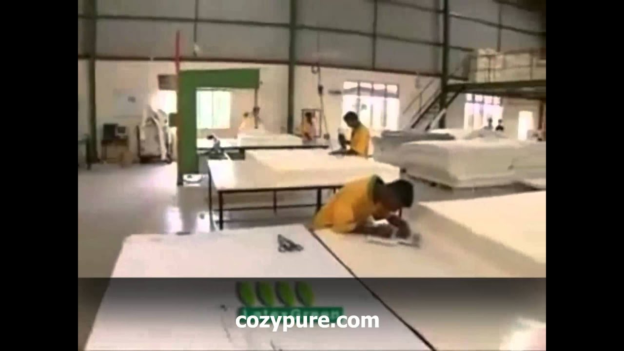 Natural Latex Mattress Production Start to Finish