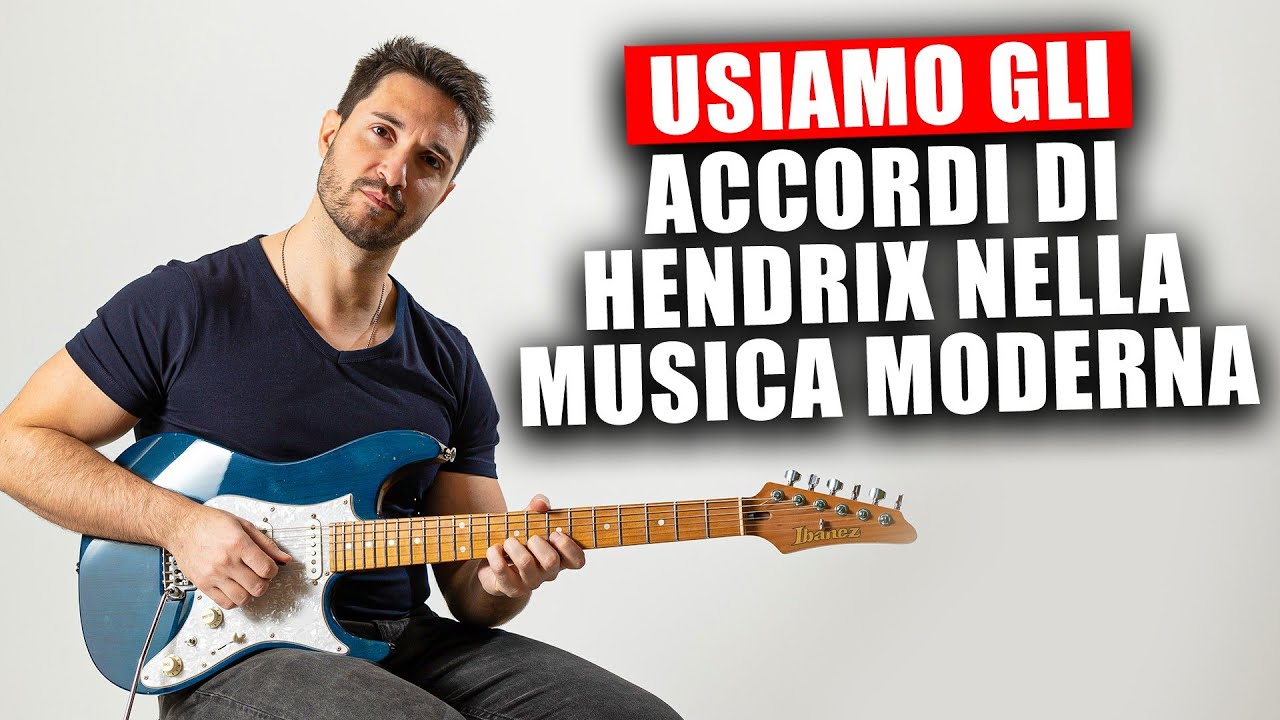 GLI ACCORDI DI JIMI HENDRIX NELLA MUSICA MODERNA | LEZIONI DI CHITARRA | IGNAZIO DI SALVO