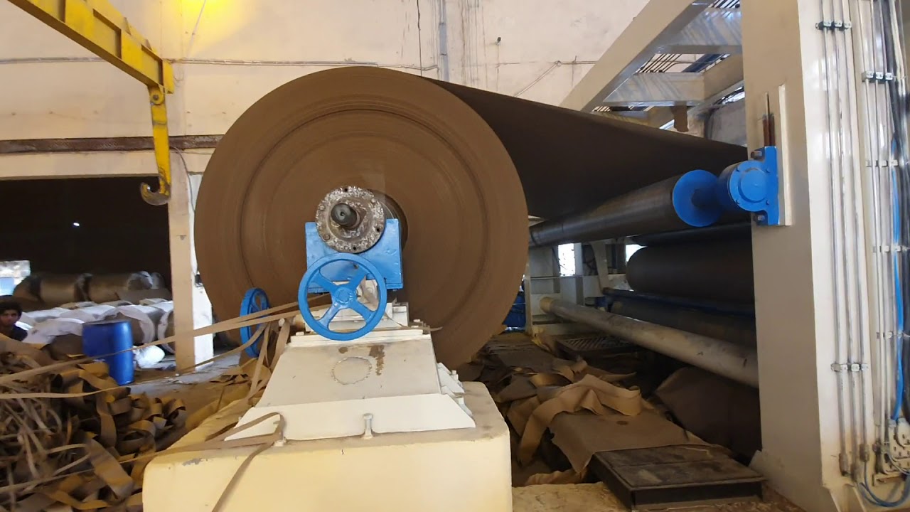 Paper mill High Speed Re Winder running 1200 MPM Speed maximum speed of wider 1300 MPM.