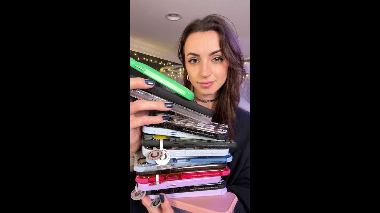 ASMR | How many cases can I tap on in 60 seconds? 