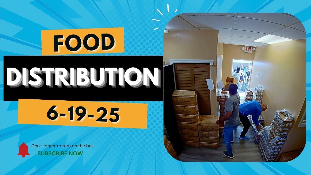 Food Distribution Live Event Thursday 6-19-2025 - Build a Better Tomorrow Food Pantry  NMB #foodbank