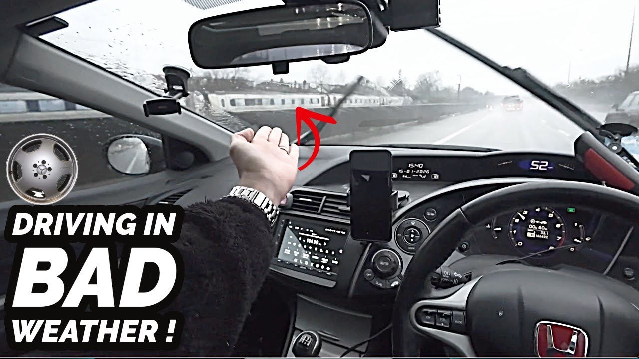 Driving in Bad Weather - Why Proper Mirror Use Matters !