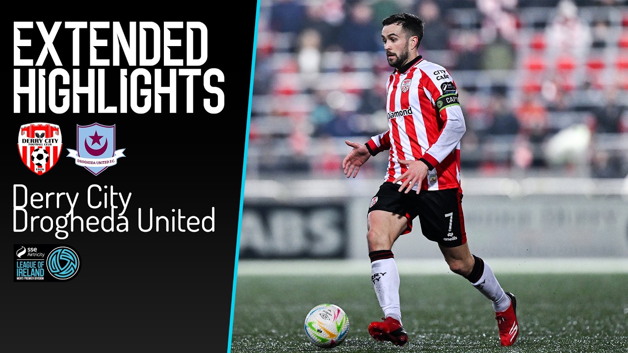 РАСШИРЕННЫЙ ОБЗОР МАТЧА | Дерри Сити 2-2 Дрогеда Юнайтед | MPD