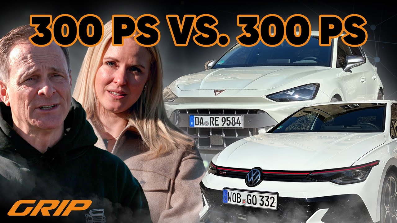 Drag Race & Hot Lap: Golf GTI Clubsport vs. CUPRA Leon VZ Extreme! 🏁🔥 | GRIP