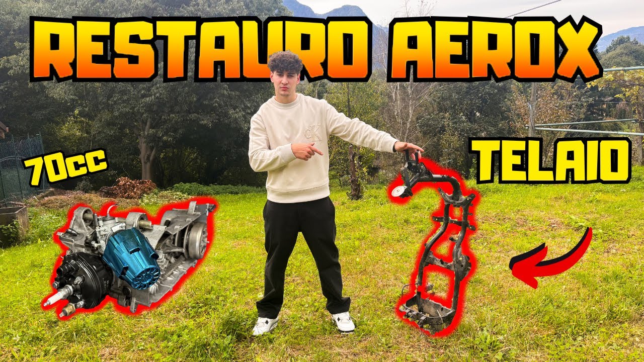 COSTRUISCO un AEROX 70 da ZERO🔥 || 70dr