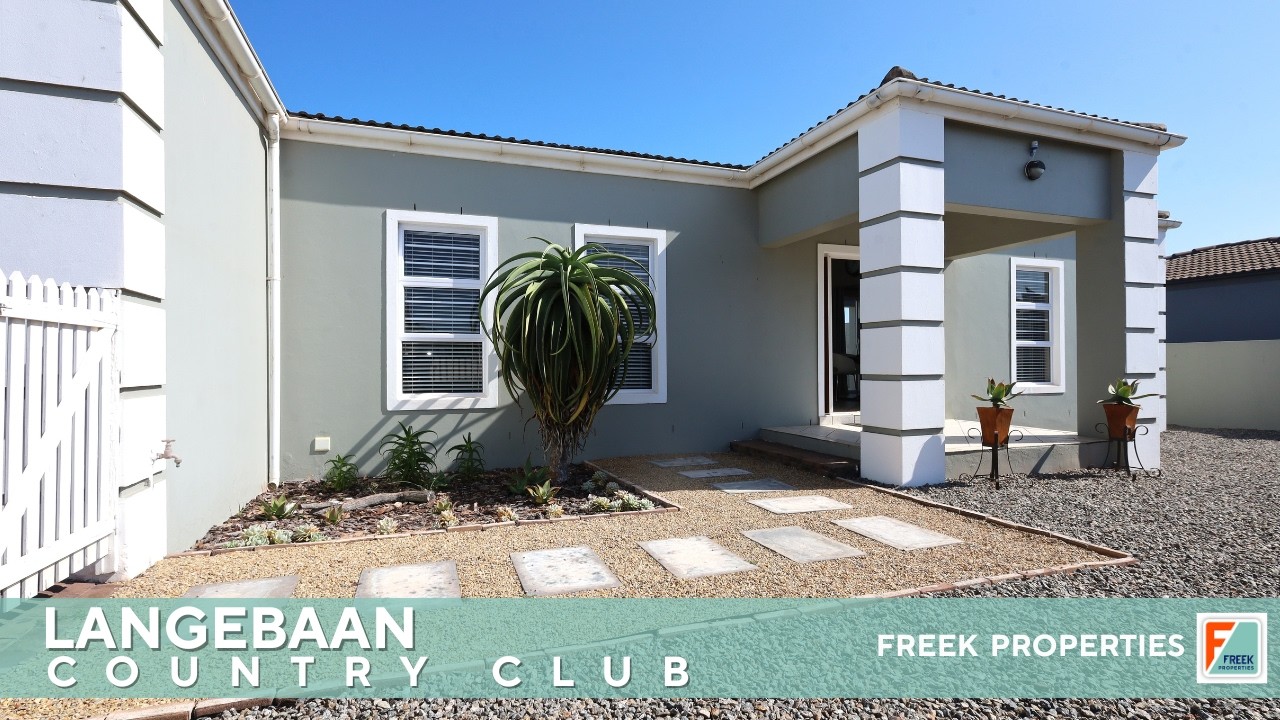 Luxury House Tour in Langebaan Country Club | 4 Bedroom Open Plan Home with Pool Access |