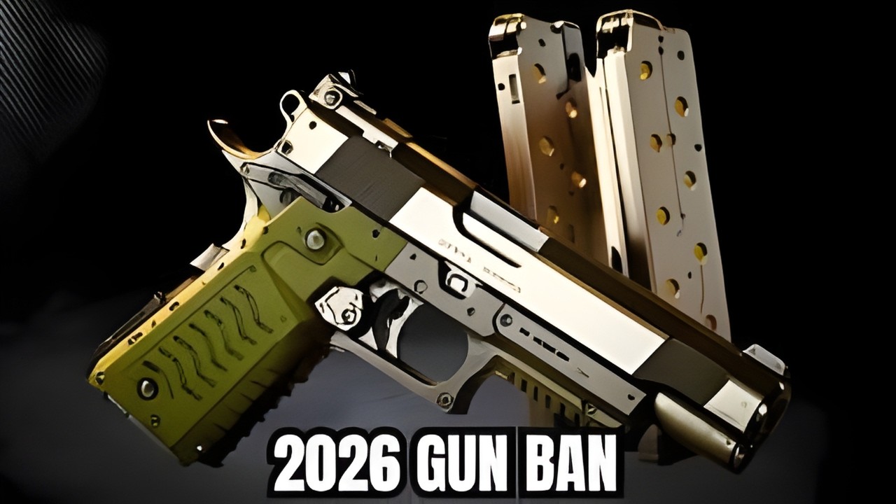 Эти 8 пистолетов станут незаконными в 2026 году — вот почему!