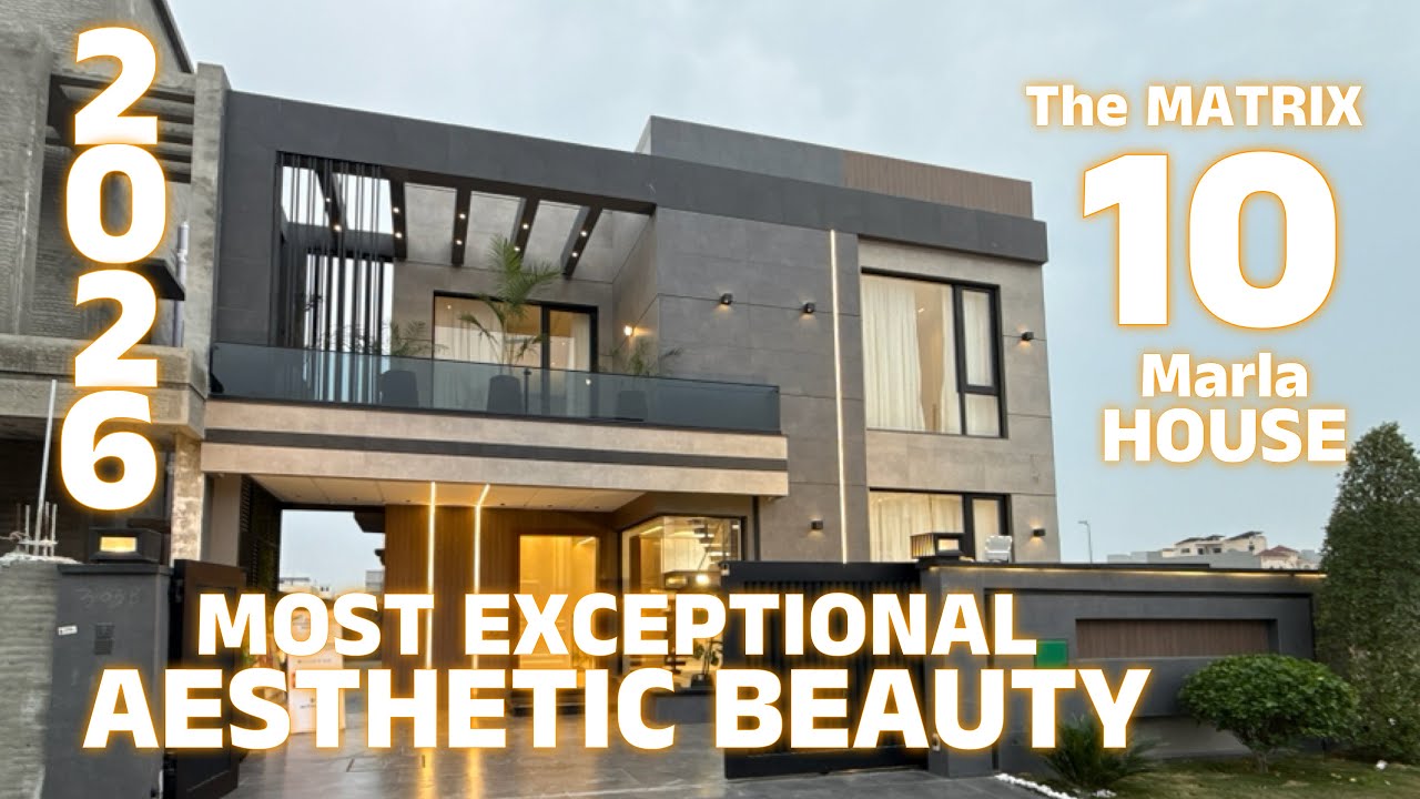 Aesthetic Beauty! 10 Marla Exceptional House For Sale in Bahria Town Lahore