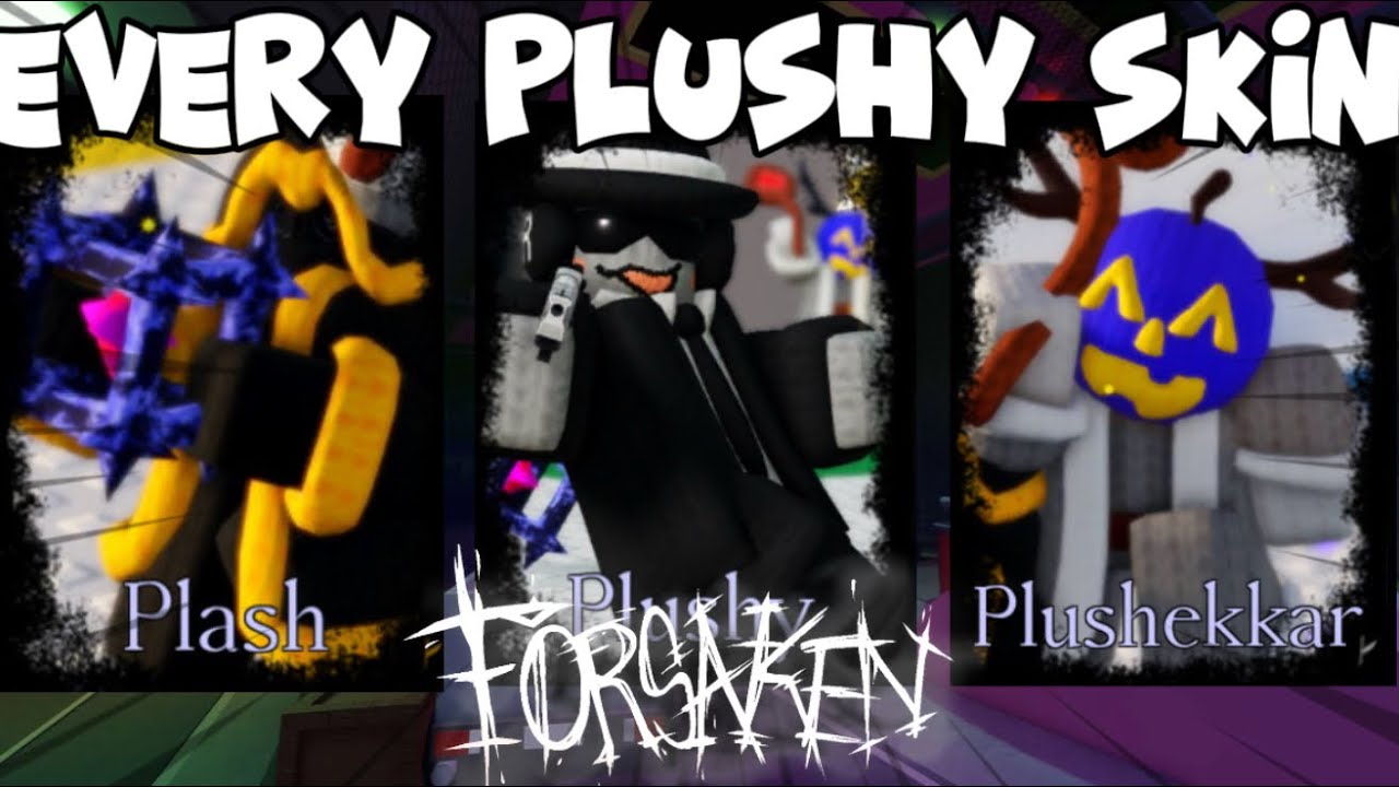 WINNING With EVERY Plushy Skin (Roblox Forsaken)