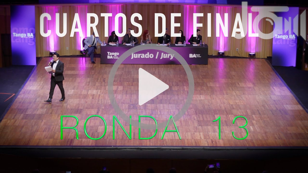 Ronda 13 Cuartos de Final Tango Pista 2025