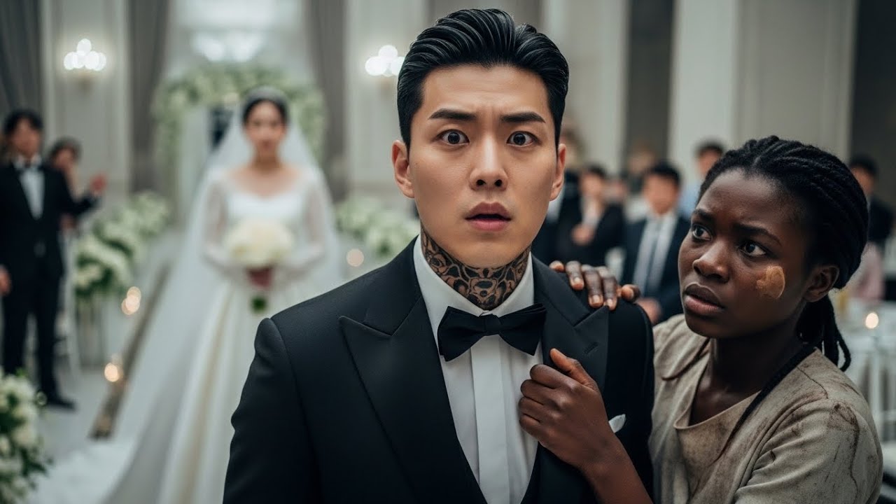 Korean Mafia Boss Is Shocked When Poor Girl Pulls Him Away From His Wedding— But 5seconds…#kdrama 