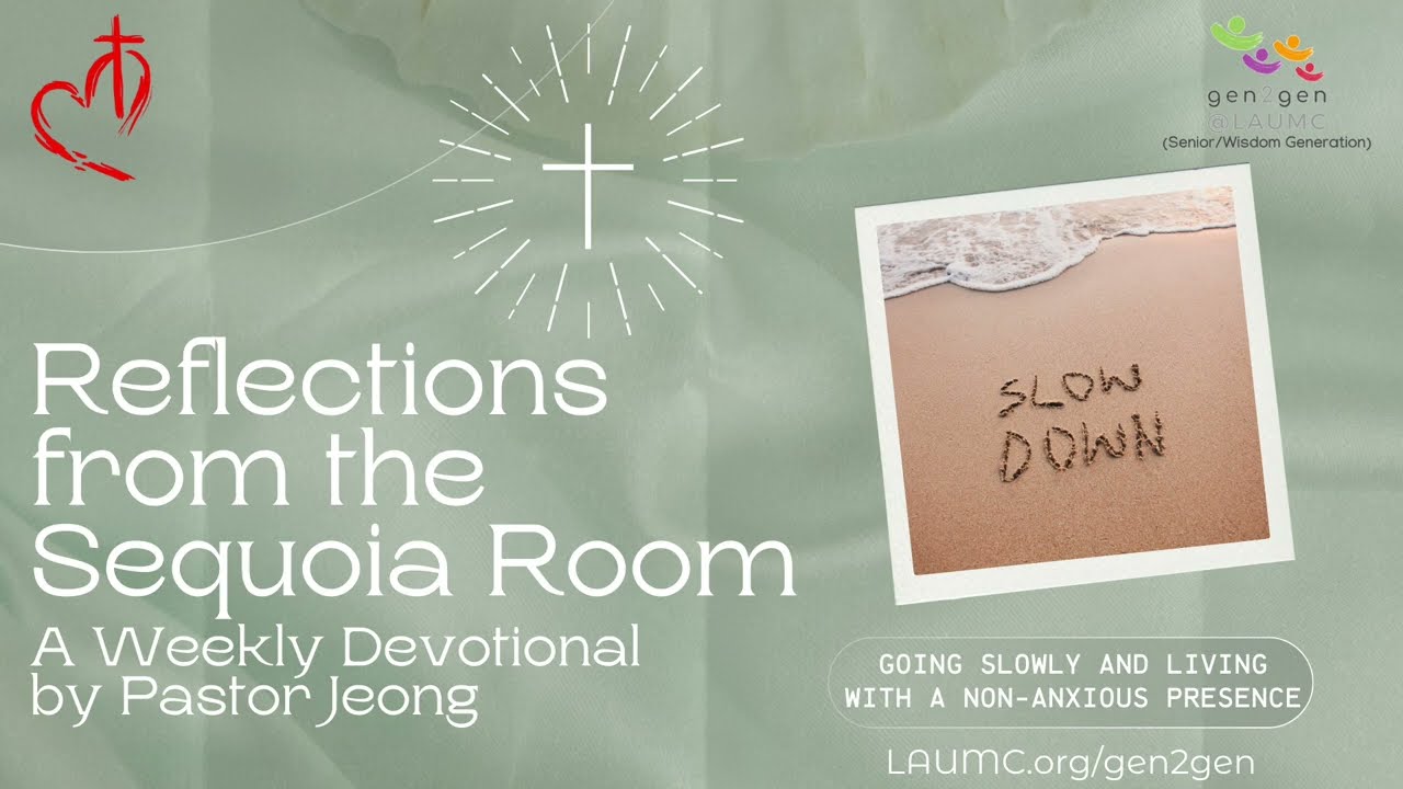 15 - Pastor Jeong Devotional - Week 15