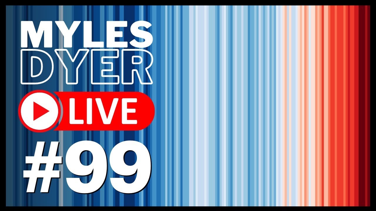 Show Your Stripes Day: A climate conversation starter | Myles Dyer LIVE #99