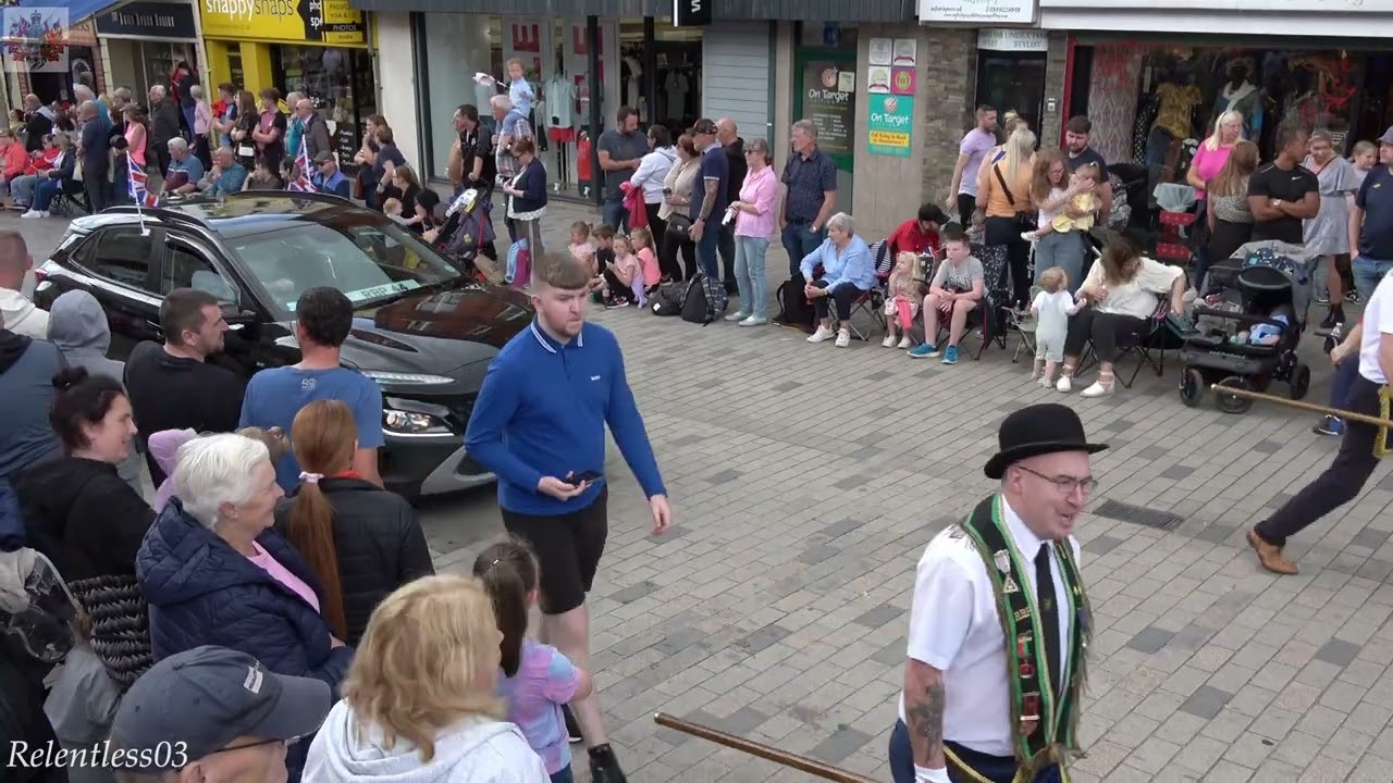 Co. Antrim Black Saturday Parade ~ Lisburn (Full Parade 4K)~ 26/08/23 (4K)