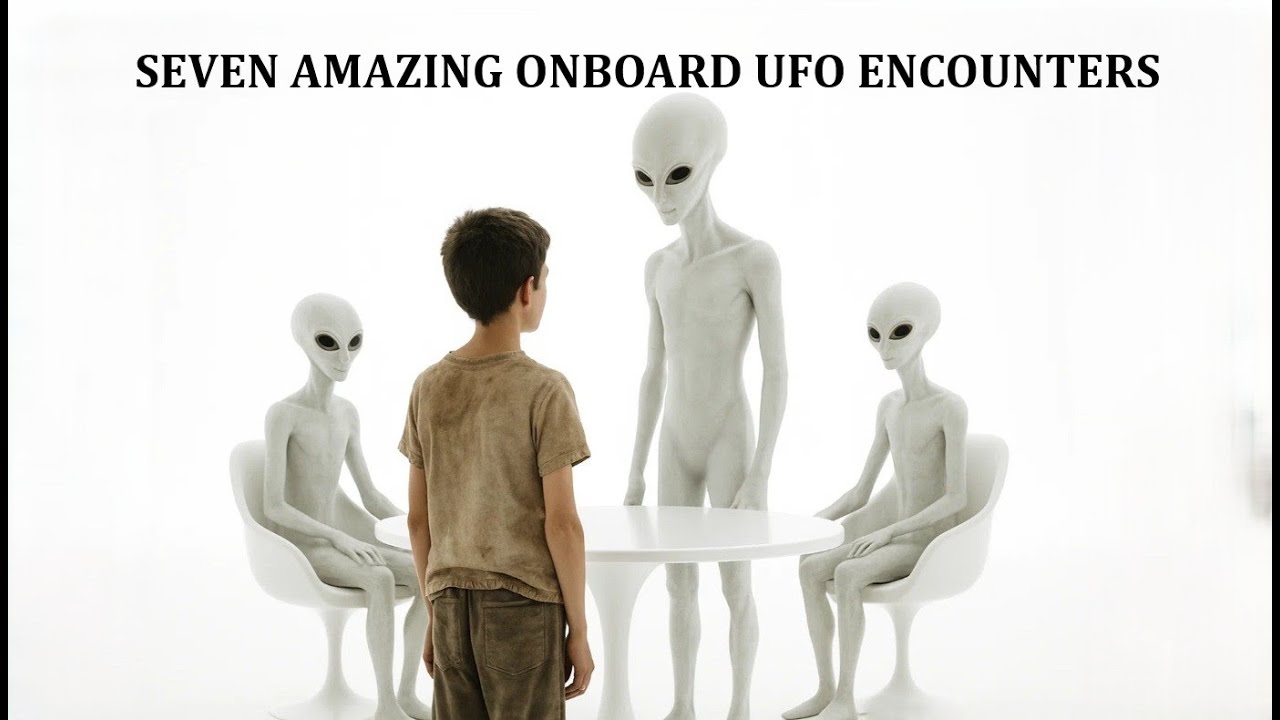 SEVEN AMAZING ONBOARD UFO ENCOUNTERS