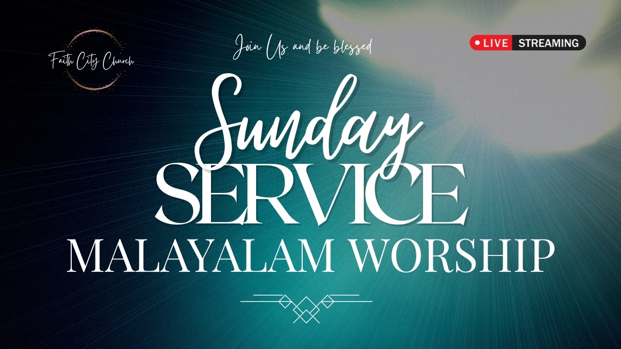 🔴 Faith City Church // Malayalam Service live from Saint John, New Brunswick // March 15, 2026
