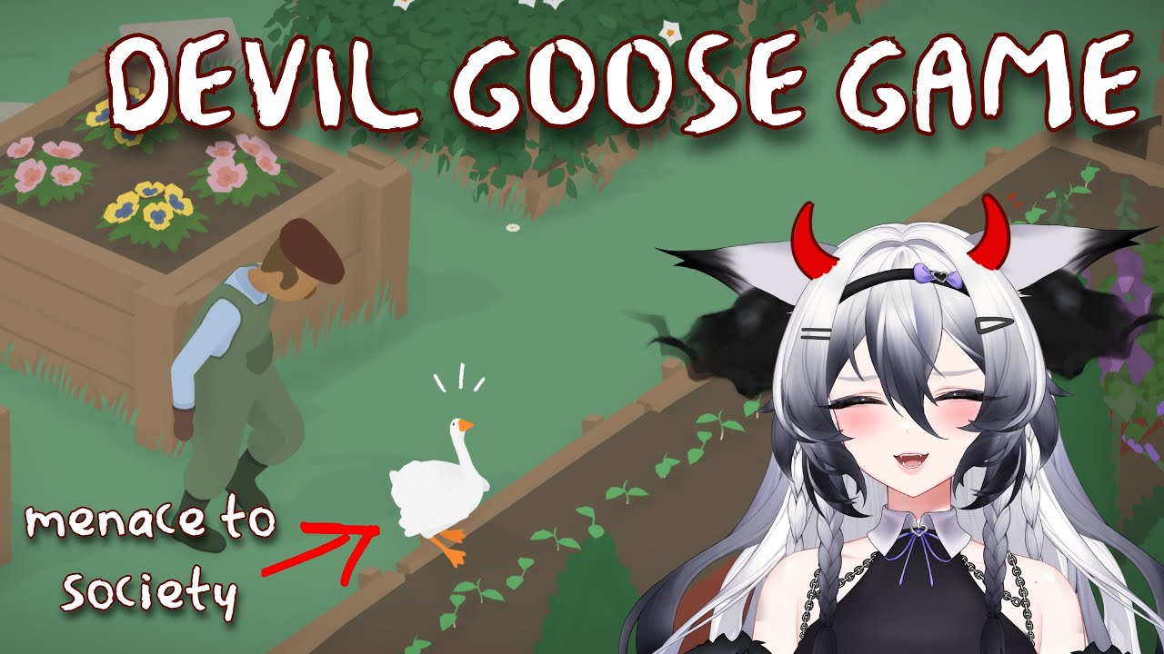 I am the absolute WORST | Untitled Goose Game〖Lina Lunari🤍〗