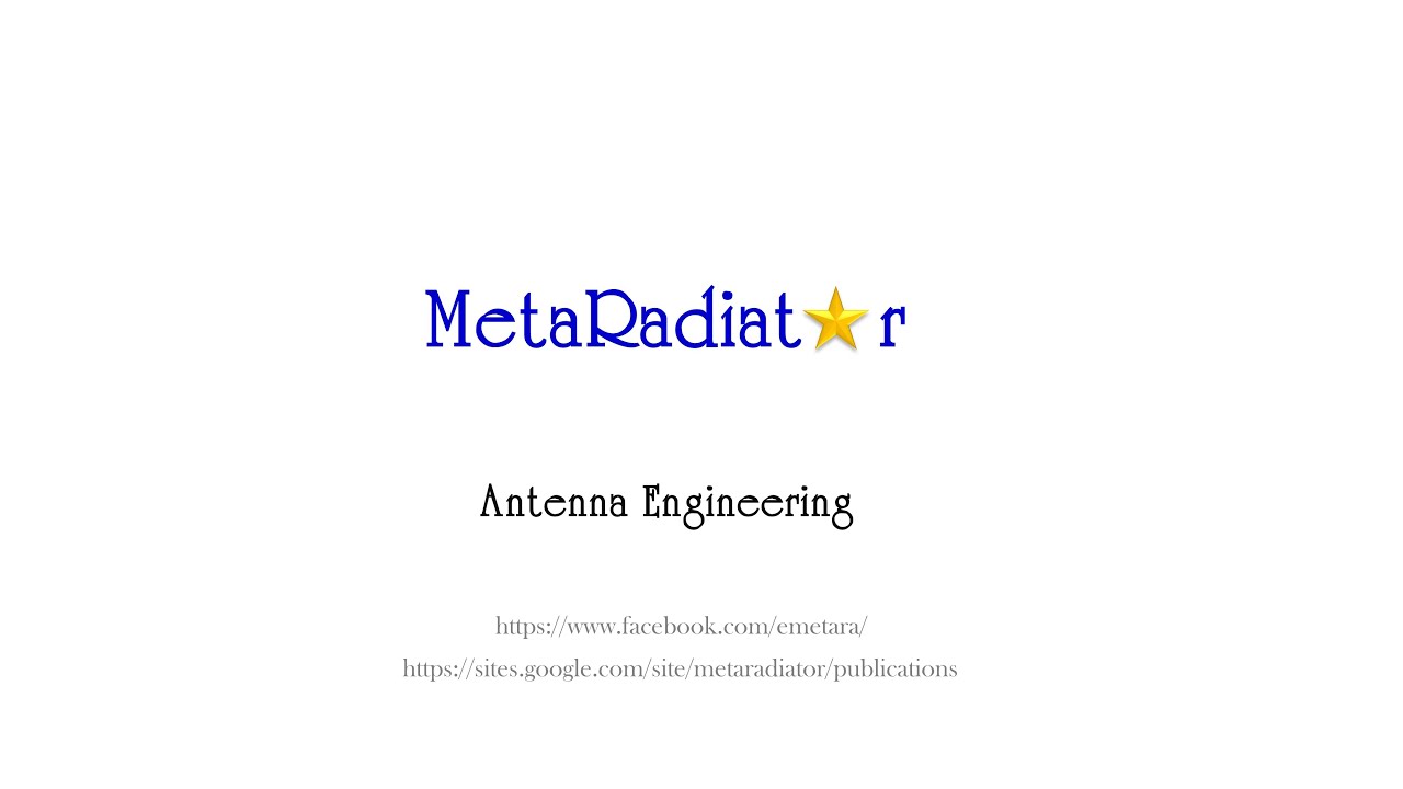 Ant 02 พารามิเตอร์เบื้องต้นของสายอากาศ 07 (Beamwidth: HPBW and FNBW)