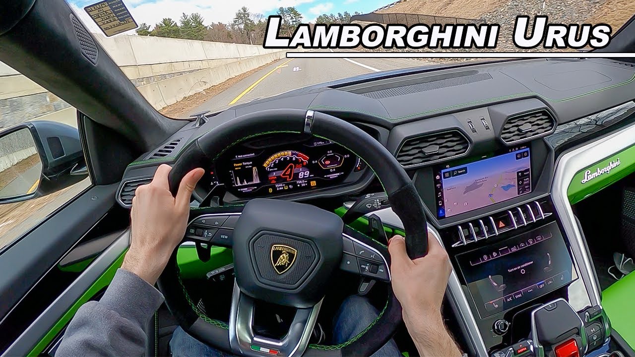 Driving the Lamborghini Urus  - Does Audi's 641hp Fever Dream Make Sense? (POV Binaural Audio)
