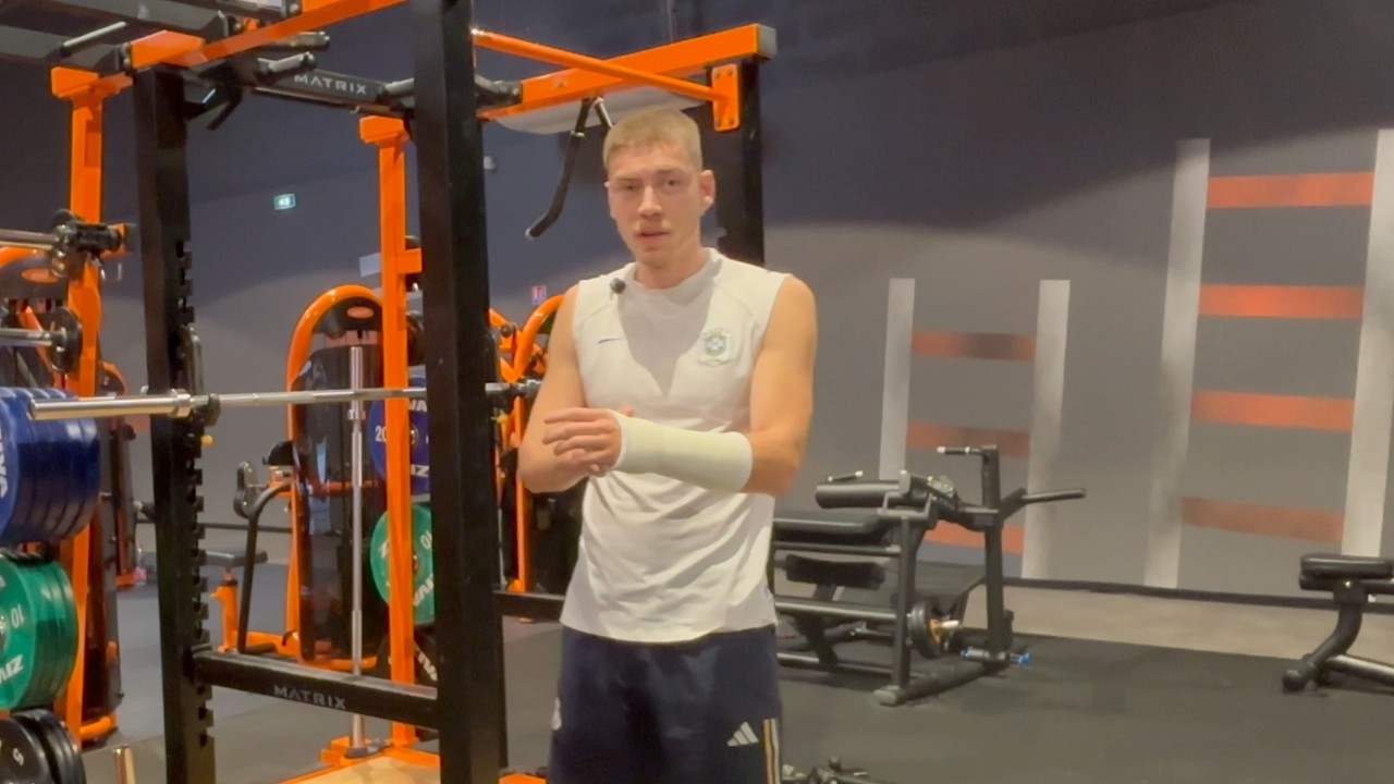 6 exercices de musculation sans les mains (avec platre)