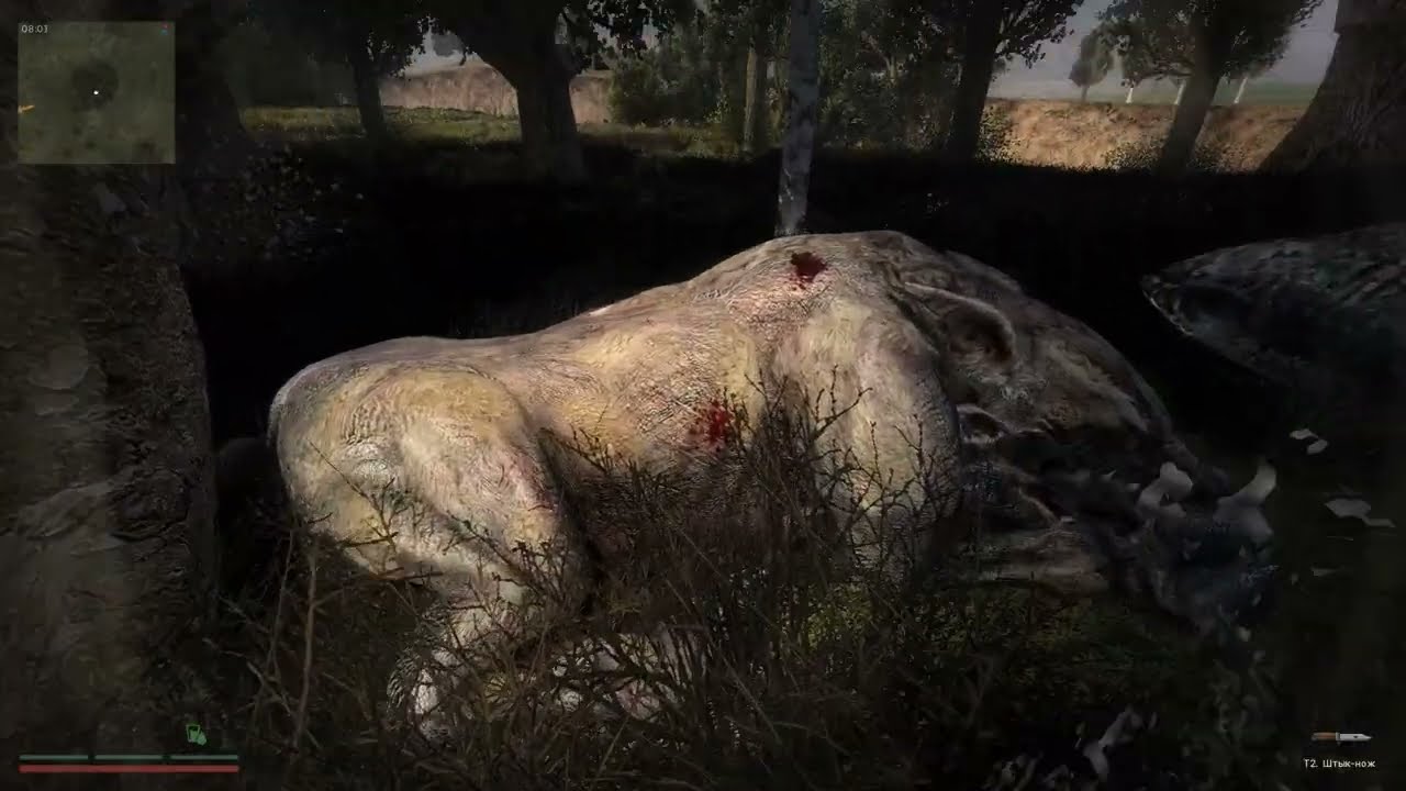 Мясо на Цементном Заводе. STALKER Lost Alpha EE 1.3 #72