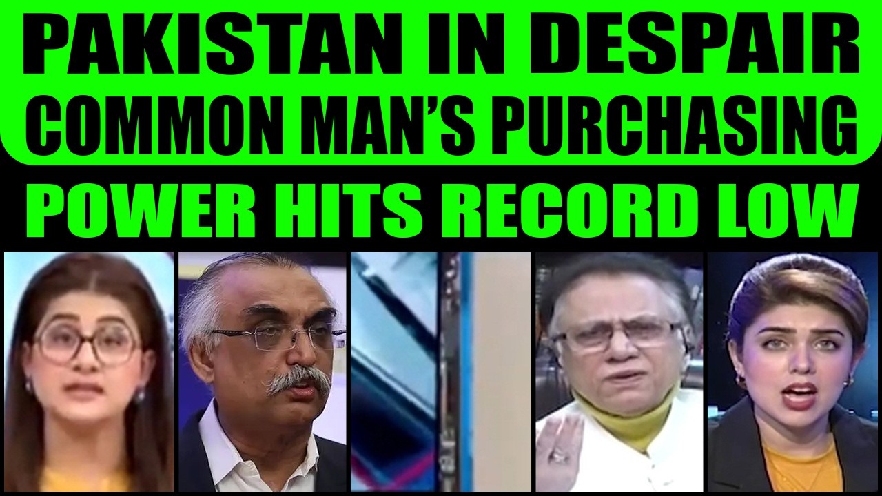 PURCHASING POWER OF THE COMMON MAN HITS RECORD LOW IN PAKISTAN