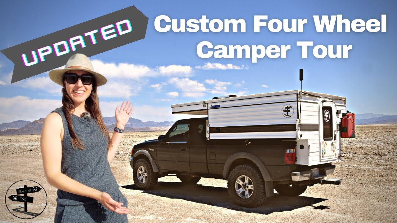 UPDATE: Our Custom Four Wheel Popup Camper Tour + 4x4 Ford Ranger