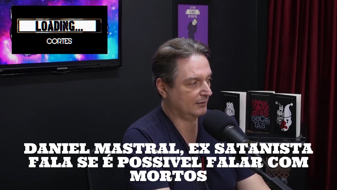 DANIEL MASTRAL, EX SATANISTA FALA SE &Eacute; POSSIVEL FALAR COM MORTOS
