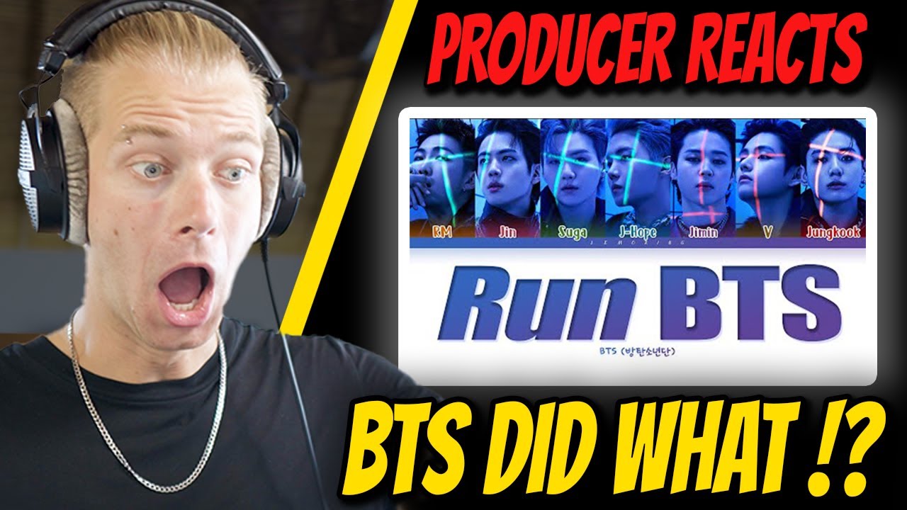 Producer Reacts to BTS - Run BTS ( 달려라 방탄 )