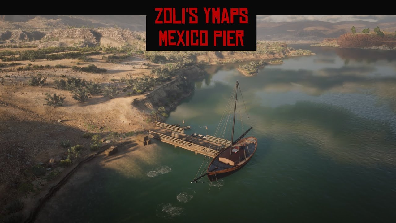 RedM YMAP - MEXICO - Pier + Signs to Settlement - Zoli's Ymaps