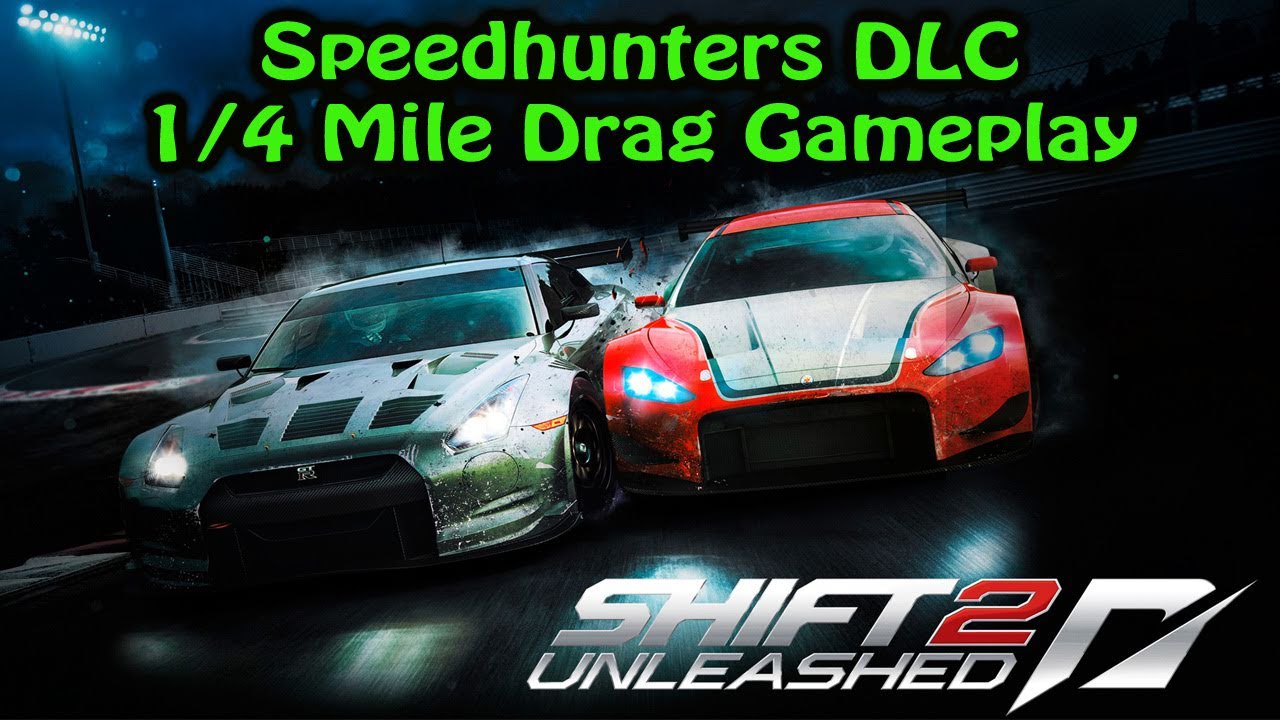 SHIFT 2: Unleashed PS3 - Speedhunters DLC - 1/4 Mile Drag Gameplay