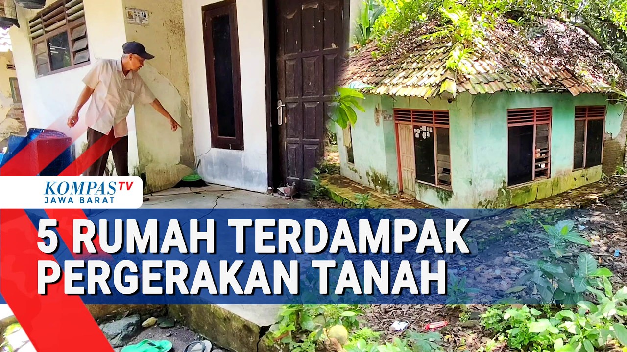 Pergerakan Tanah di Desa Gumulung Tonggoh Cirebon