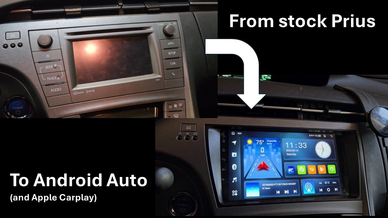 Installing Android Auto (and Apple Carplay) on a 2015 Toyota Prius