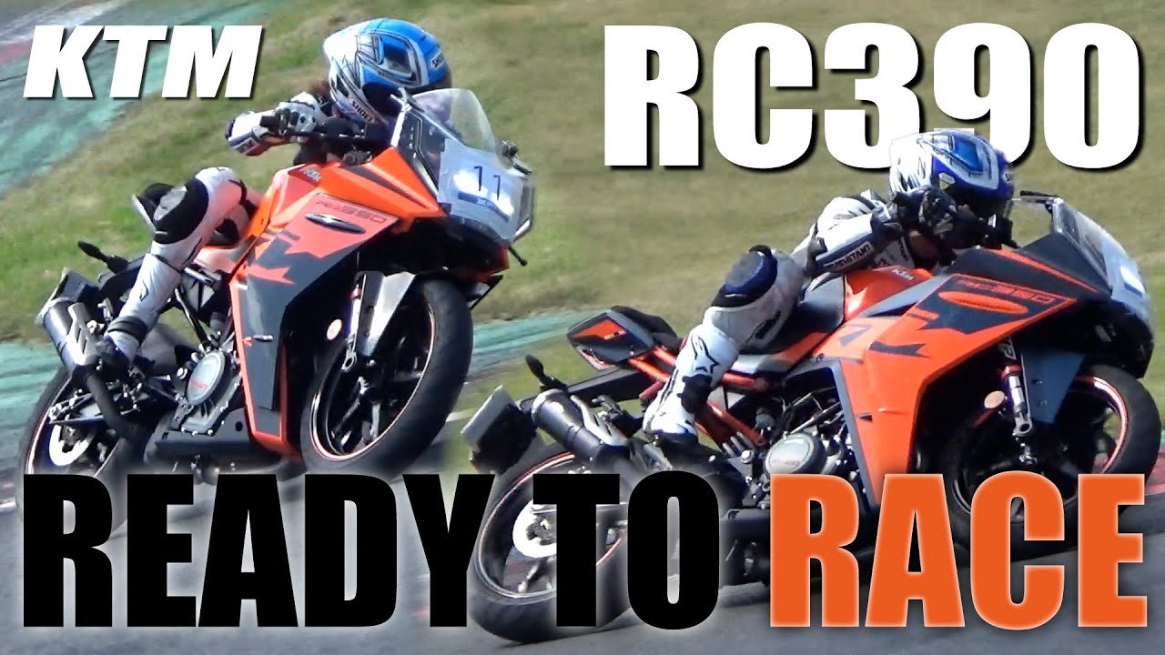 KTMの READY TO RACE は本当なのか？！新車のRC390をそのままレースで走らせたらどこまでいけるか、ことりちゃんと丸山浩がガチテスト！！｜RC390×2525GP