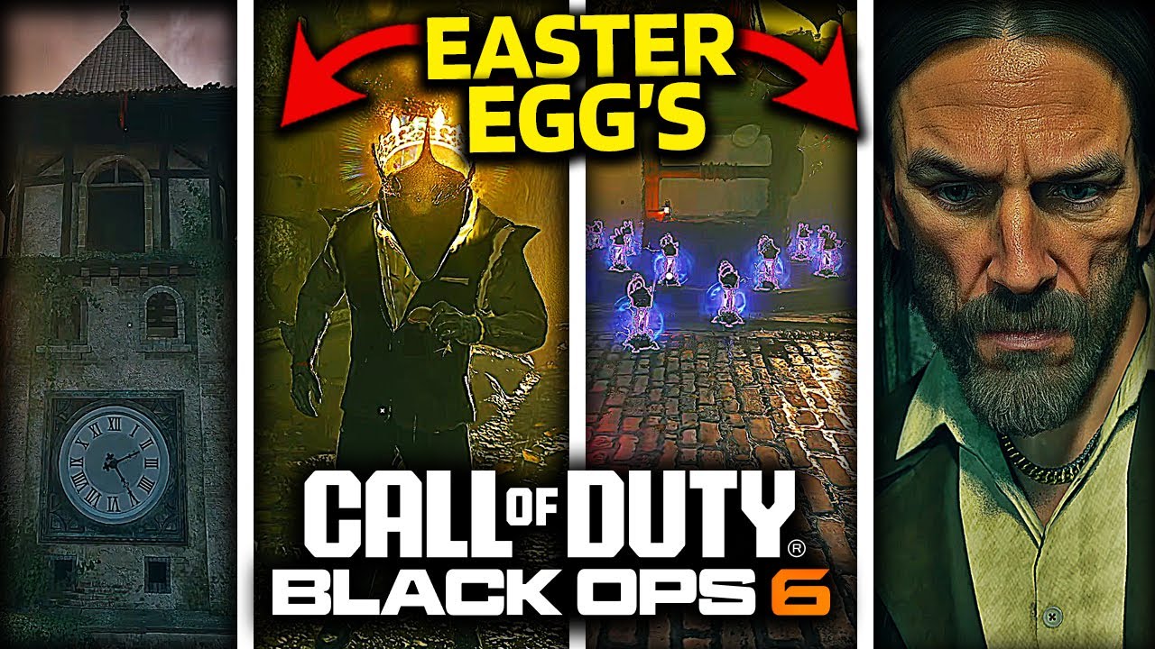 TODOS os EASTER EGGS SECUNDÁRIOS CITADELLE DES MORTS no ZOMBIES BLACK OPS 6!!!