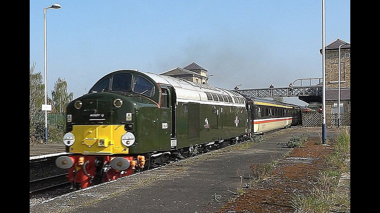Trains Through Spalding  -  April 2022
