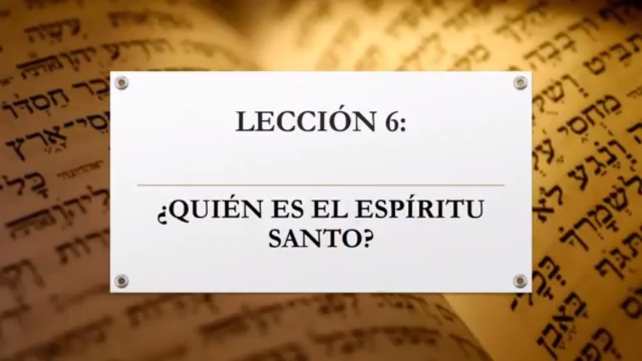 El Espíritu Santo - Neumatología - Curso de Teología Sistemática - Clase 6 -Canal Cristiano
