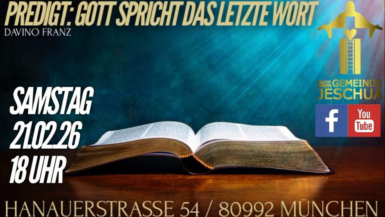 Freie Christen Gemeinde Jeschua - Livestream