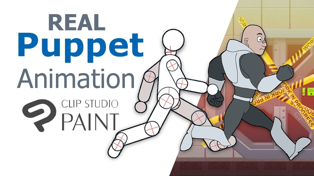 Real Puppet Animation in Clip Studio Paint