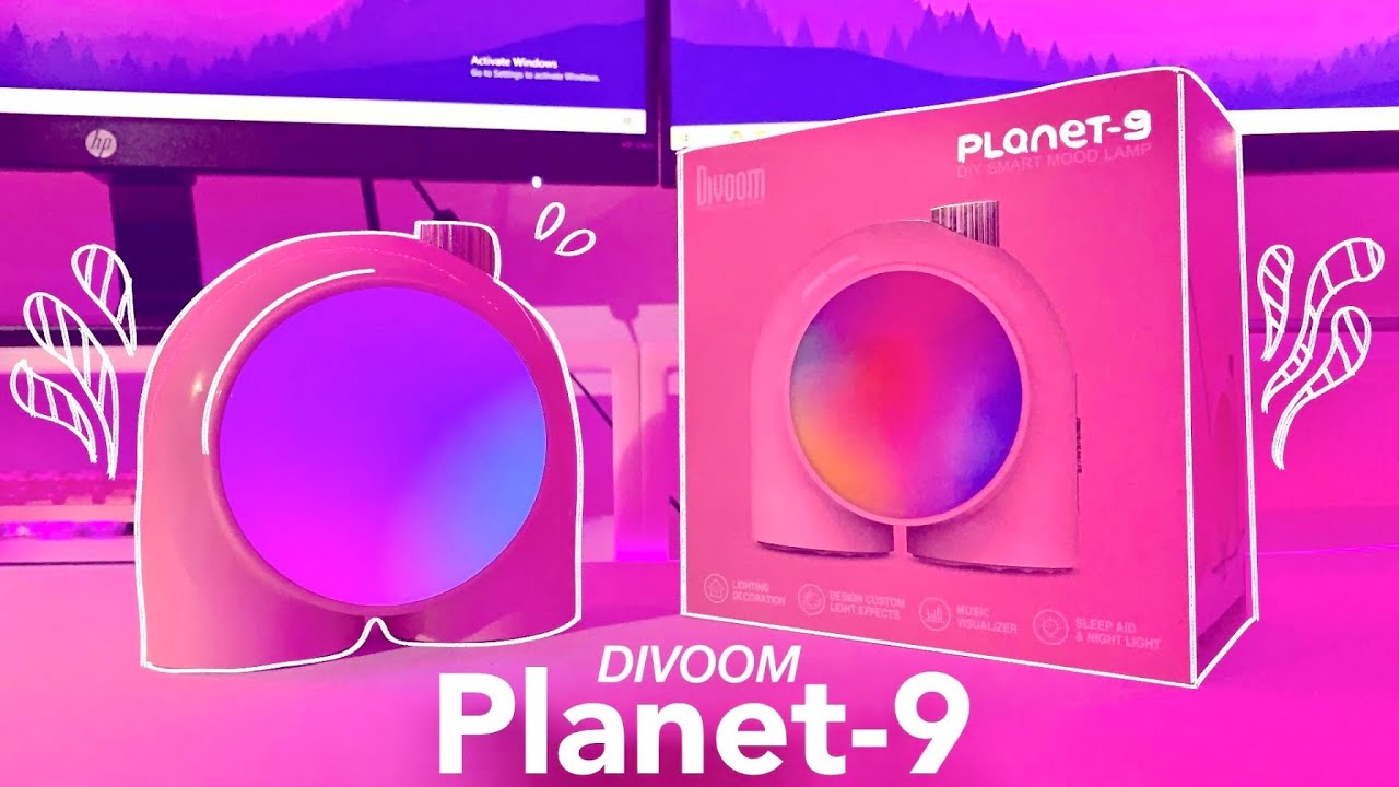 The Most Kawaii Mood Lamp! 🌈 Divoom Planet-9 | Aesthetic Unboxing & Review! {soft-spoken}