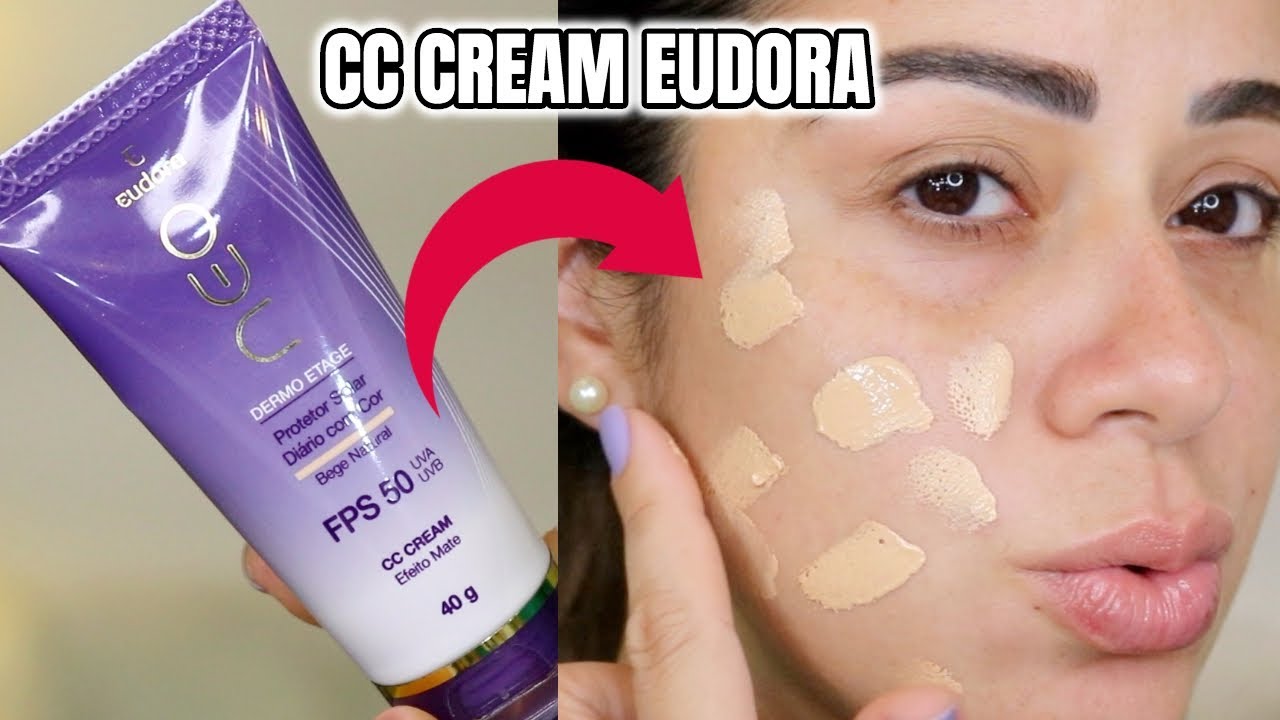 NOVO CC CREAM EUDORA  FPS 50 | RESENHA
