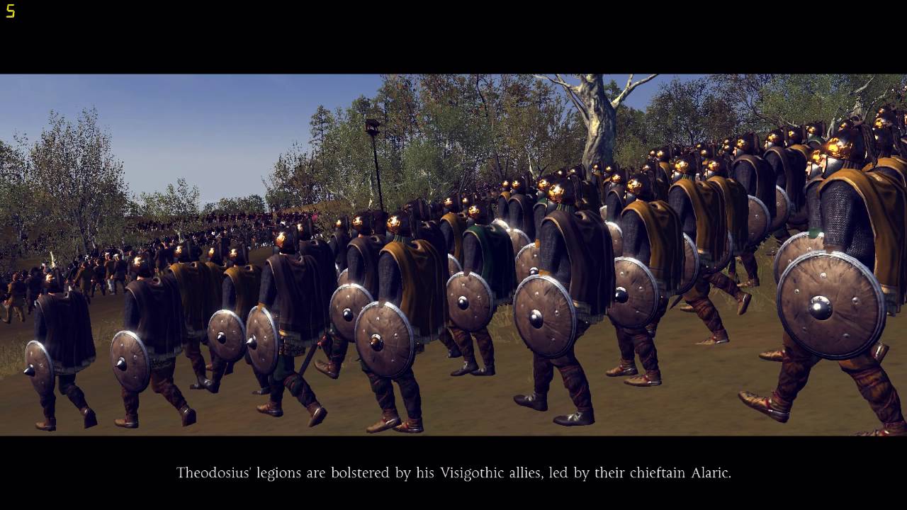 Battle of Frigidus - Attila total war - The Unfortunate General