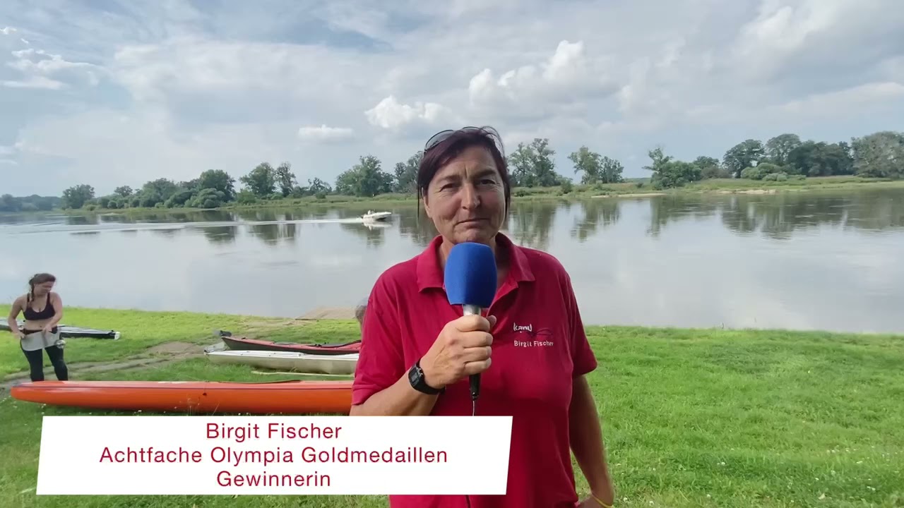 Kanu Olympiasiegerin Birgit Fischer