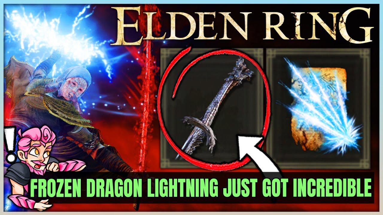Frozen Dragon Lightning is Actually AMAZING Now - Best Dragonscale Blade Faith Build - Elden Ring!