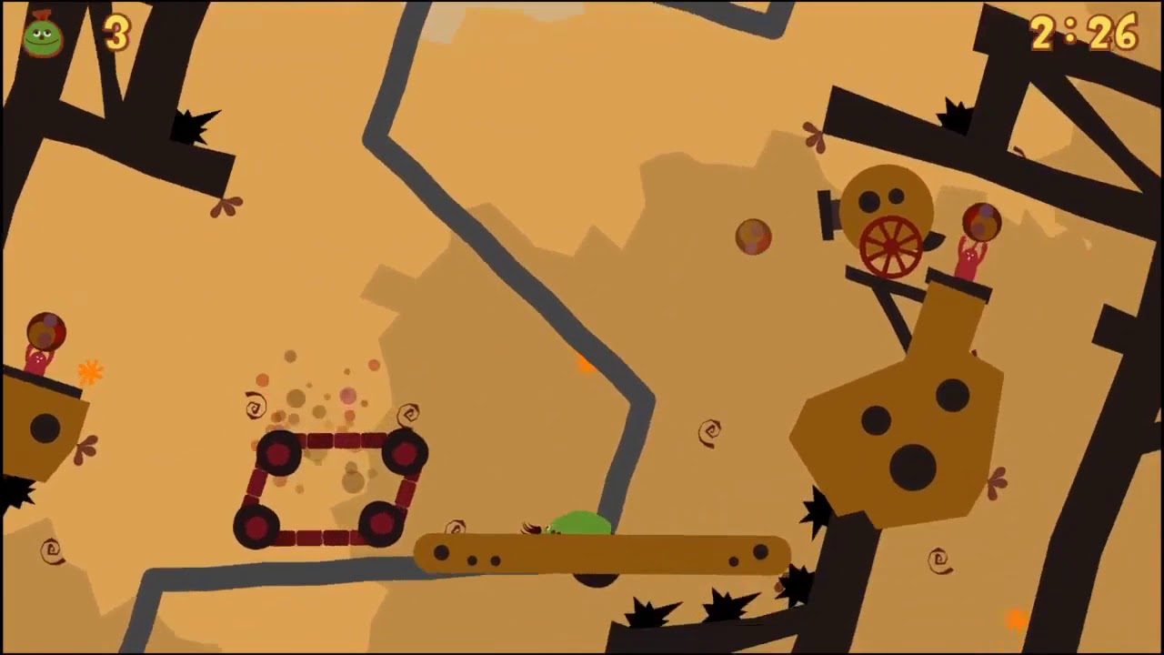 LocoRoco™ 2 Remastered - 8-4 - BuiBui Fort 3